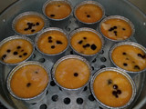 Puding roti choco raisin