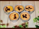 Puding roti choco raisin