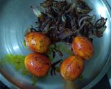 A picture of step 2 of Egg pulav.