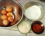 Foto langkah ke 1 dari resep Castella (Japanese Honey Sponge Cake).