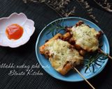 Hình bước làm 9 của món Bánh gạo cay nướng phô mai