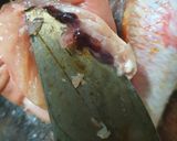 Foto del paso 2 de la receta: Salmonetes al horno con mini papas y boniatos