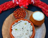 A picture of step 4 of Samak Rice Khichdi.