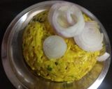 A picture of step 2 of Panner bhurji.