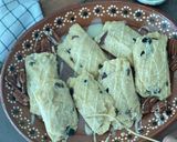 A picture of step 3 of Canary Tamales.