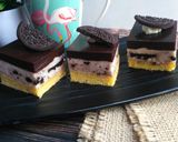 Foto langkah ke 7 dari resep Cake Puding Coklat Oreo.