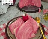 Foto langkah ke 6 dari resep Puding Roti Tawar Merah Putih.