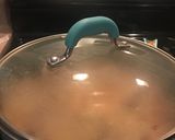 A picture of step 3 of Cheeseburger Rice.