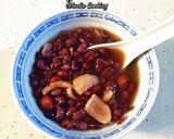 Hình bước làm 7 của món Chè Đậu Đỏ Hạt Sen (kiểu Hoa)/ Hong Dou Sha