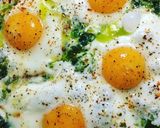 A picture of step 3 of Leek’s Omelet/Omelet Bawang Perai/Pırasa menemen.