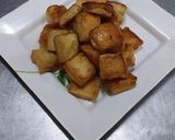 รูปขั้นตอนการทำที่ 1 ของ เต้าหู้ปลาทรงเครื่องไก่สับ