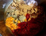 A picture of step 1 of Maggi Masala Chole Chaat.