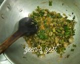 A picture of step 2 of Mutton Mince Hakka Noodles.