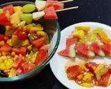 चटपटी फ्रूट चाट(chatpati fruit chaat recipe in Hindi) रेसिपी चरण 3 फोटो