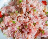 Hình bước làm 3 của món Xíu mại bọc trứng cút