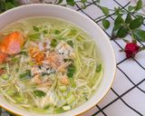 Hình bước làm 3 của món Canh bầu nấu cua
