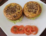 Foto del paso 9 de la receta: Hamburguesas de lentejas en pan de garbanzos