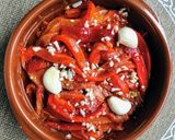 Foto del paso 4 de la receta Ensalada de pimientos rojos asados