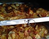Foto langkah ke 8 dari resep Klengkam Kentang Balado awet renyah.