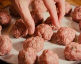 A picture of step 3 of A Serious Meatball Sub.