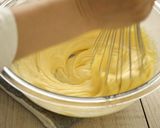 A picture of step 8 of Cocoa Marble Chiffon Cake.