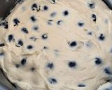 A picture of step 2 of Breakfast Blueberry Cake.