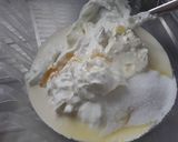 A picture of step 2 of Sig's Quark with Strawberries.