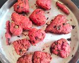 A picture of step 4 of Beet root cutlet ❤️❤️❤️ Heat shape.