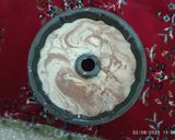 عکس مرحله 5 از دستور کیک زبرا یا مارابل