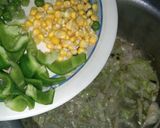 A picture of step 3 of Chinese rice.