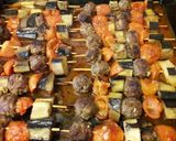A picture of step 9 of Kebab with Eggplant.
