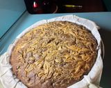 A picture of step 6 of Gluten Free Chocolate Brownies featuring Cacao and Cashew Flour and Peanut Butter Swirl.