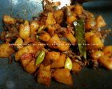 Foto langkah ke 5 dari resep Sambal Goreng Ati Ampela Kentang Pete.