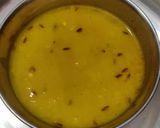 A picture of step 6 of Moong dal.