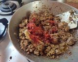 A picture of step 4 of Kala mutton keema.