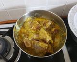 A picture of step 1 of Chana Dal Mangsha.