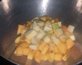 A picture of step 1 of Mango fruity  fresh n juicy.
