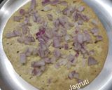 A picture of step 5 of Masala Papad.