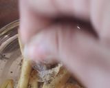 A picture of step 3 of Leftover idli french fries.