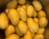 Foto del paso 1 de la receta: Patatas de guarnición con romero y panceta ibérica