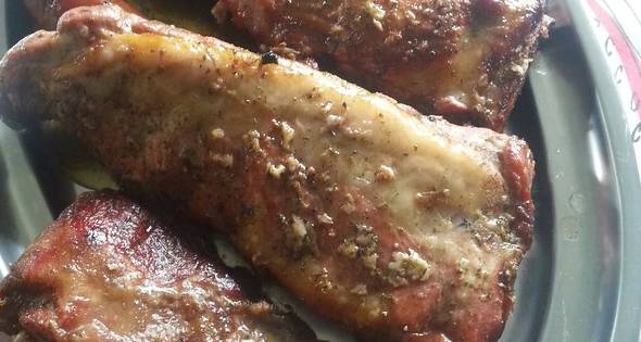 Como hacer Costillas De Cerdo Asadas Al Horno De Leña | Cocinar en casa