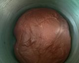 Foto langkah ke 3 dari resep Roti Tawar Coklat (sari roti).