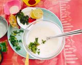 A picture of step 1 of Mint Garlic Dip 😋 Herbed yogurt Curd Dip.