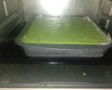 Foto langkah ke 6 dari resep Ogura pandan ekonomis.