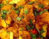 मसालेदार आलू-गोभी (masaledar aloo gobhi recipe in Hindi) रेसिपी चरण 7 फोटो