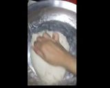 A picture of step 5 of Square paratha.
