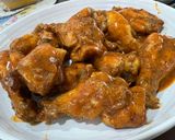 A picture of step 2 of Air Fryer Buffalo Chicken Wings.