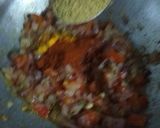 A picture of step 3 of Paneer Bhurji In Spinach.