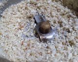 A picture of step 2 of Dry fruit kadha.