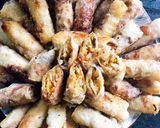Hình bước làm 5 của món Bún chả giò